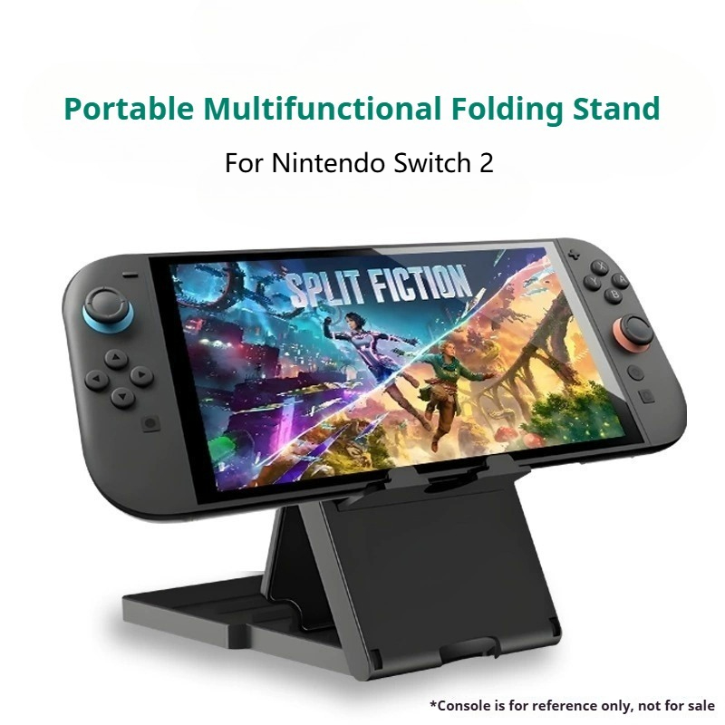 Gaming Console Nintendo Switch 2 - 1PC 調整可能なゲームコンソールスタンド任天堂スイッチ 2 ブラケット折りたたみ携帯電話デスクトップスタンドホルダーベース