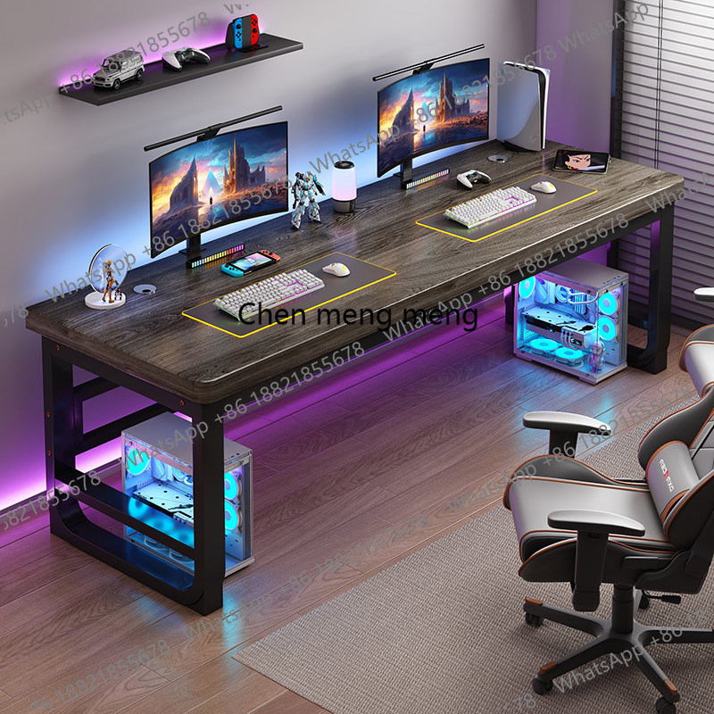 Gaming Console Room - コンソールゲーム用コンピューターデスク、学生用学習机、リビングルームの棚、スタンディング読書用コーヒーテーブル、寝室の家具、家庭用家具
