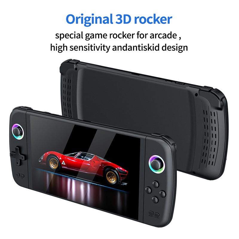 Gaming Console Handheld Retro - M27ポータブルポケットレトロビデオゲームコンソール、1024*600ディスプレイ、7.0インチハンドヘルドゲームコンソール、LINUXシステム対応