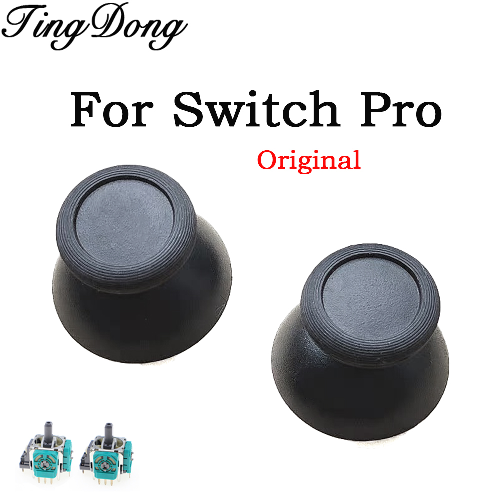 Thumb Grip Joystick - 2-10 個オリジナルスイッチプロコントローラー 3D アナログ親指スティックグリップジョイスティックキャップ親指スティックカバー