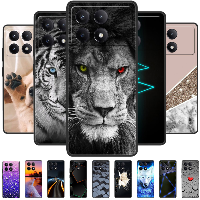 Gaming Console X6 - Xiaomi-シリコン電話カバー,耐衝撃性ソフトtpu,漫画の耐衝撃性,poco x3 pro 5g