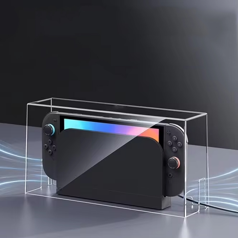 Gaming Console Nintendo Switch 2 - 防塵保護ケース Nintendo Switch 2 ゲームコンソール透明アクリルドックダストカバースイッチ OLED