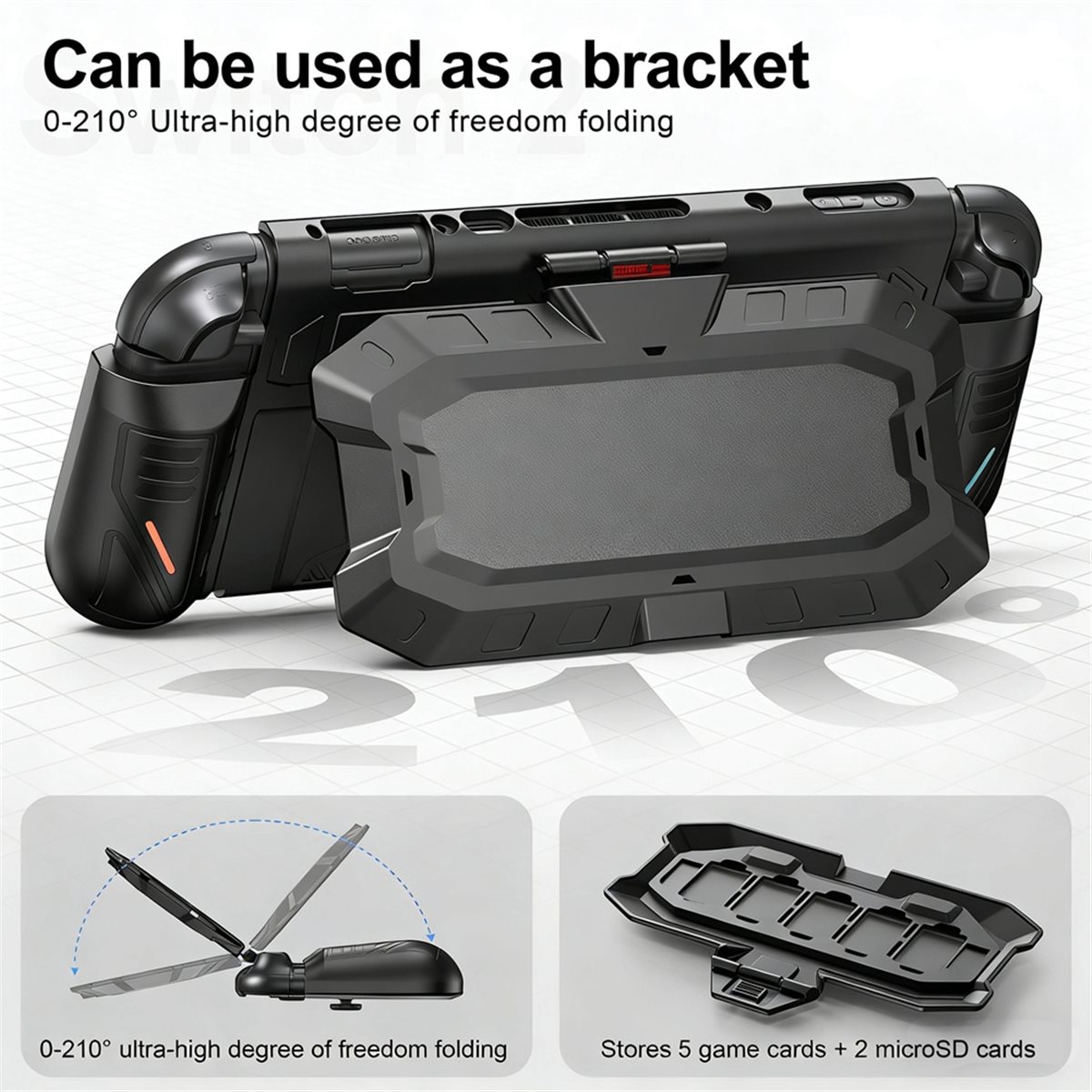 Gaming Console Nintendo - OKgood TPUケース ニンテンドースイッチ2用 保護ケース 耐衝撃 フルプロテクションシェル