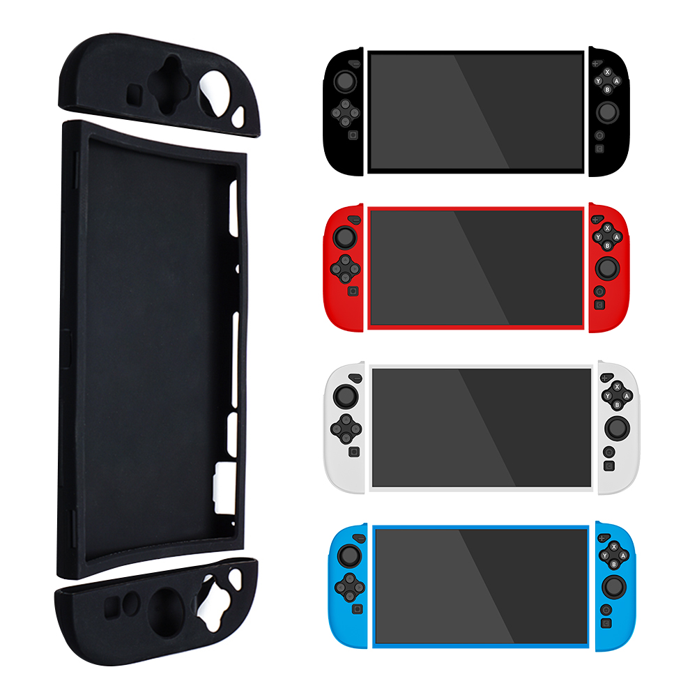 Gaming Console Nintendo Switch 2 - 分割ソフトシリコンカバーラバーケース保護皮膚保護シェルラバーケース N スイッチ 2 2025 NS2