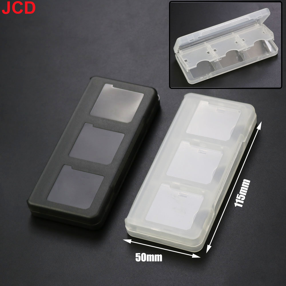 Nintendo Console Switch Lite - JCD 6 in 1 ブラック/ホワイトゲームカードケースボックス DS