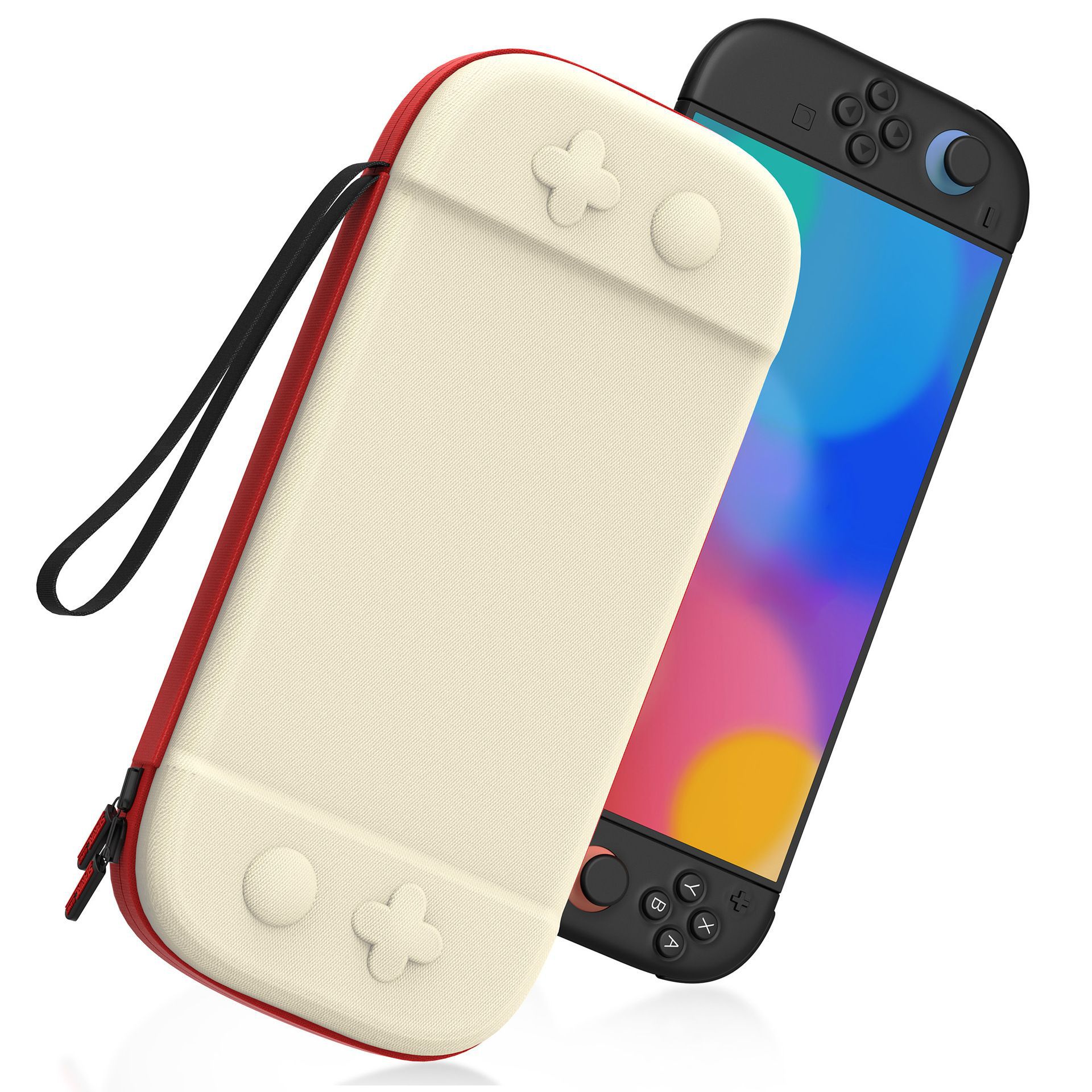 Gaming Console Nintendo Switch 2 - ニンテンドースイッチ2型（2025年モデル）用キャリングケース、無臭フェルト製保護ポータブルトラベル収納ケースバッグ（NS2コンソール用）
