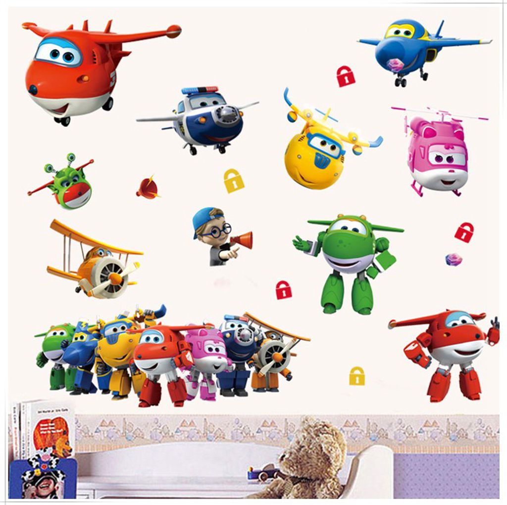 ホット漫画スーパー羽変形飛行機ロボット赤ちゃん家の装飾アニメ - Gaming Console Wallpaper のレビューと価格