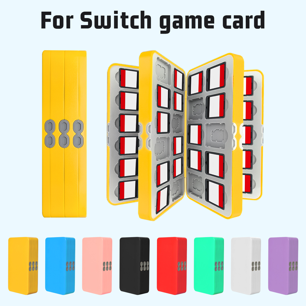 Switch 1/2ゲームカードに適した72-in-1収納ボ - Nintendo Console Switch Lite のレビューと価格