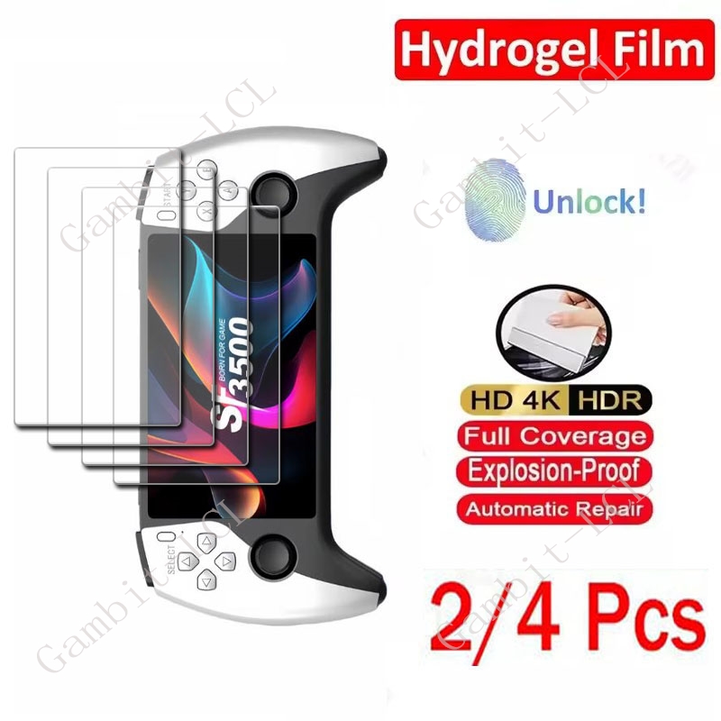 2/4 個 HD フル油圧ハイドロゲルフィルム SF3500 - Gaming Console Handheld Retro のレビューと価格