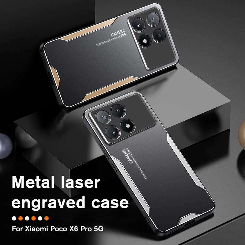 Xiaomi用アルミニウム合金バック付き保護カバー,デラック - Gaming Console X6 のレビューと価格