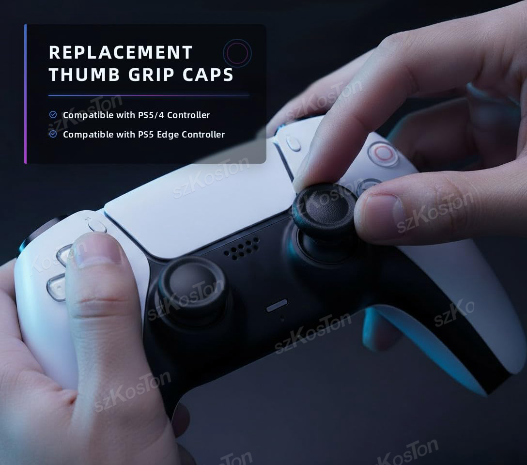 6-8 個の交換用ジョイスティックキャップ PS5 /PS4 - Thumb Grip Joystick のレビューと価格