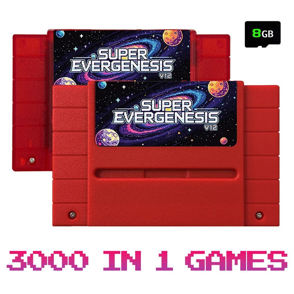 スーパーエバージェネシス3000 in 1 SFCゲームカー - Gaming Console Nintendo のレビューと価格