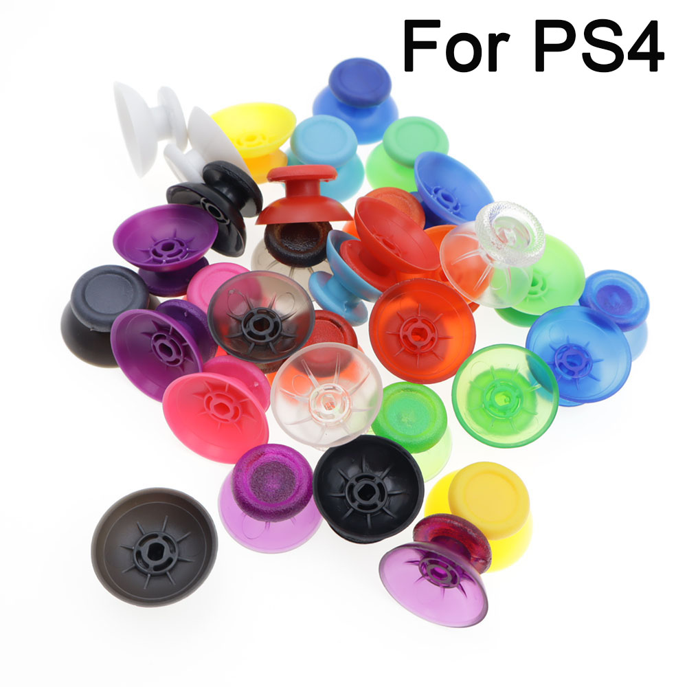 10 個 PS4 プロスリムコントローラー用 3D アナログ - Thumb Grip Joystick のレビューと価格