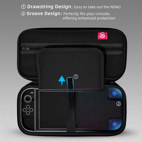 Switch 2 ゲーム機用ポータブルトラベルキャリングケー - Gaming Console Nintendo Switch 2 のレビューと価格