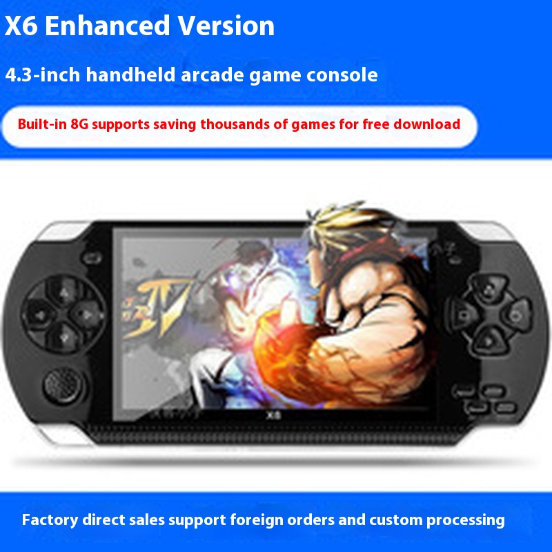 PSP 3000 X6 コンソール 12種類のシミュレーター - Gaming Console X6 のレビューと価格