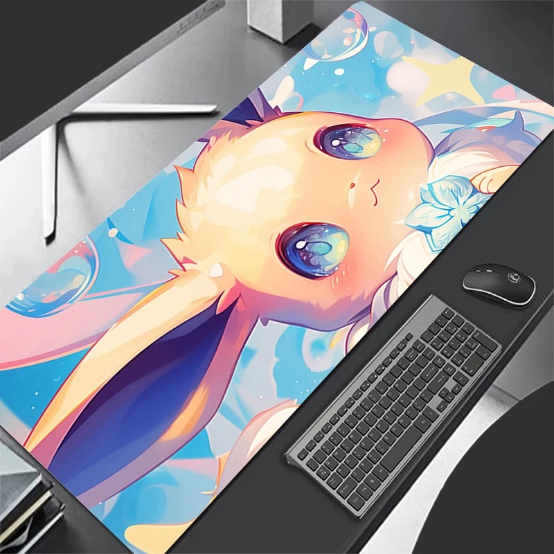 P-ポケモン イーブイ アニメ ゲーミングマウスパッド、拡張 - Pad Gaming Console のレビューと価格