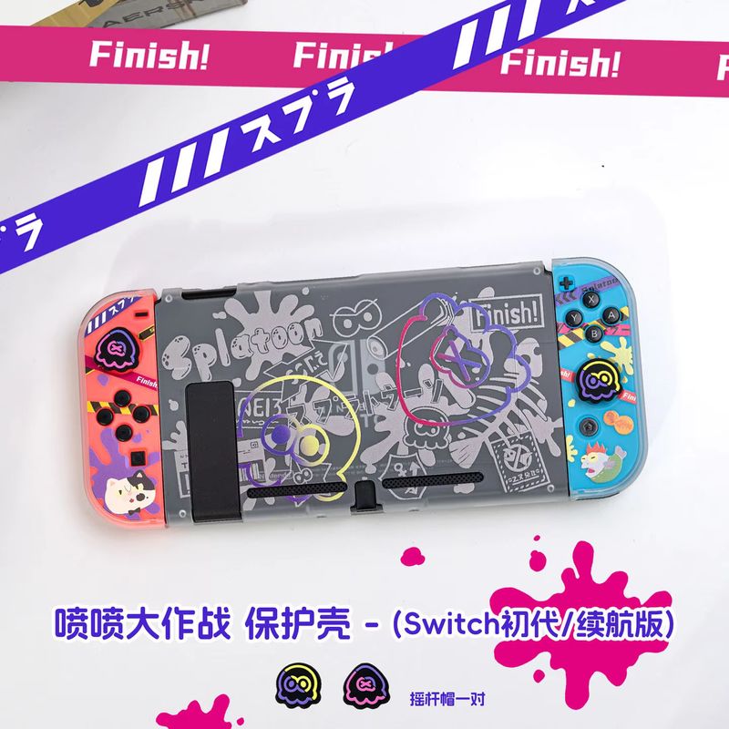 アニメスイッチ保護ケース任天堂スイッチ 2/Oled スプリ - Gaming Console Nintendo のレビューと価格