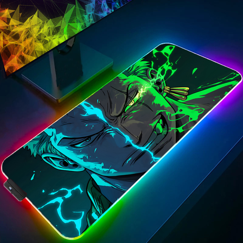 ワンピースゾロマウスパッド RGB ゲームアクセサリー Ga - Pad Gaming Console のレビューと価格