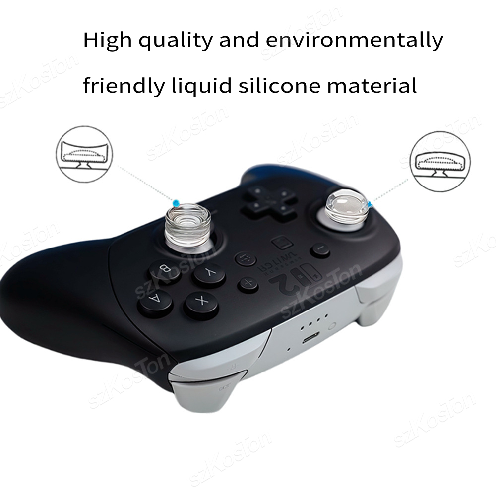 クリアサムグリップキャップ Switch 2 Pro コント - Thumb Grip Joystick のレビューと価格