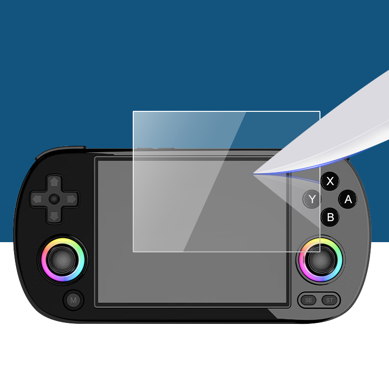 硬質強化ガラス保護フィルムスクリーンプロテクターカバー AN - Gaming Console Anbernic のレビューと価格