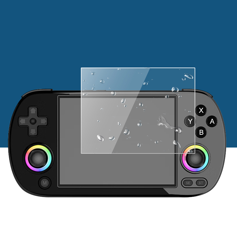 硬質強化ガラス保護フィルムスクリーンプロテクターカバー AN - Gaming Console Anbernic のレビューと価格