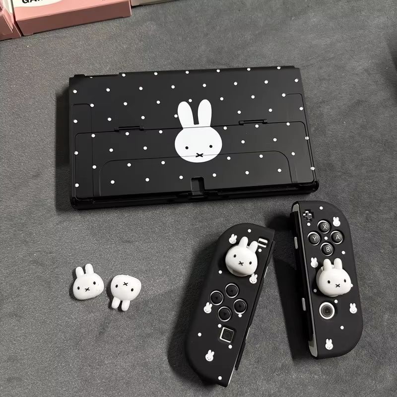 ミッフィー水玉模様保護ケース ニンテンドースイッチ2 OLE - Thumb Grip Joystick のレビューと価格