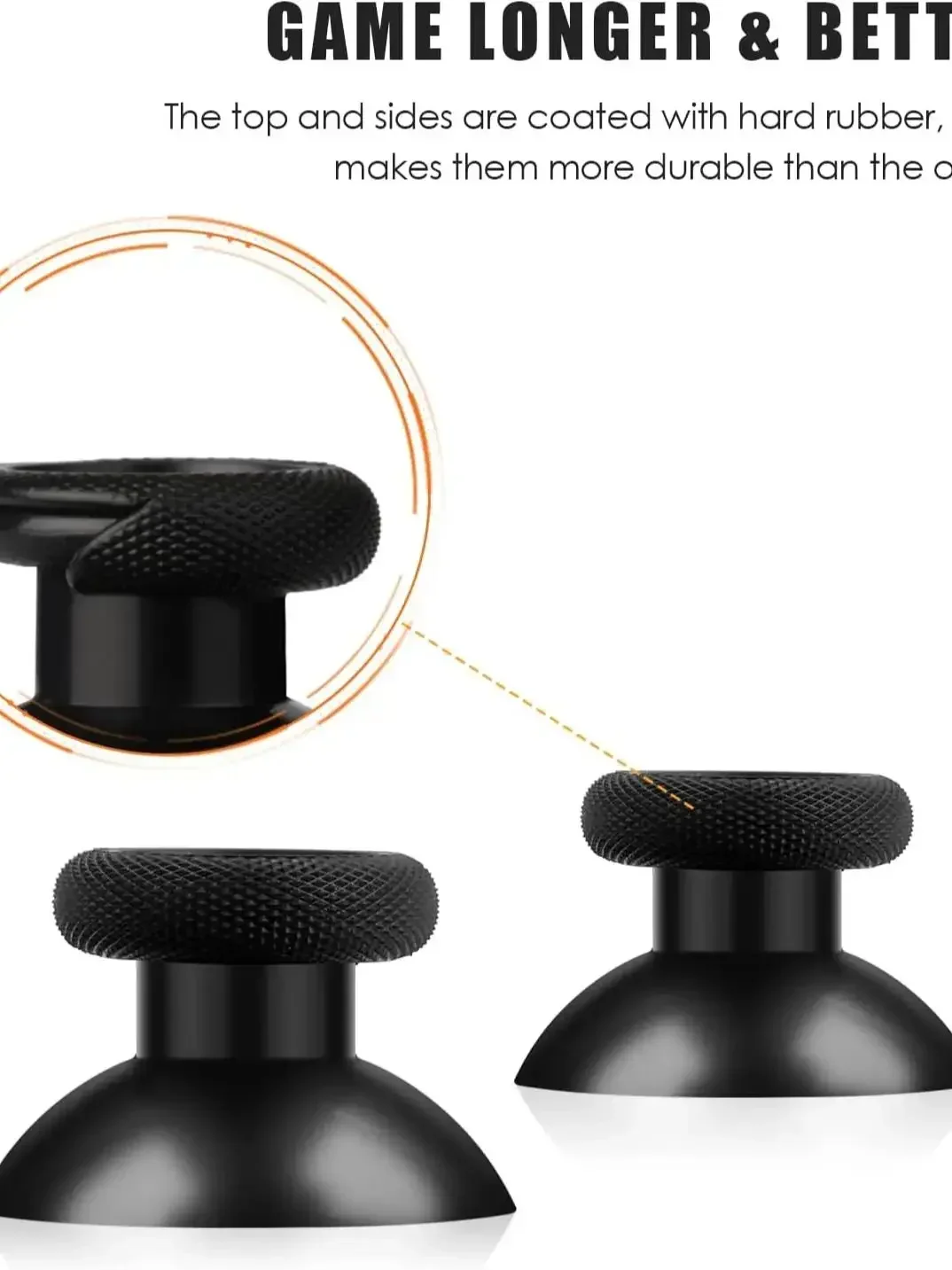 50-100 個交換用キノコサムスティック 3D アナログス - Thumb Grip Joystick のレビューと価格
