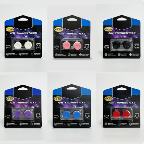 P5/P4用シリコン製サムグリップ2個セット、ジョイスティッ - Thumb Grip Joystick のレビューと価格