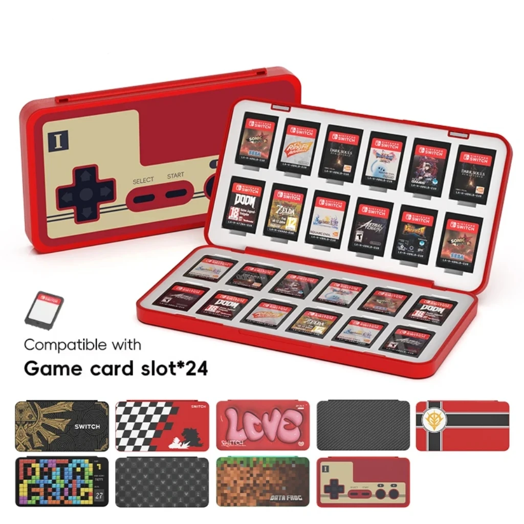 DATA FROG 24-in-1 ゲームカードホルダー収納 - Nintendo Console Switch Lite のレビューと価格