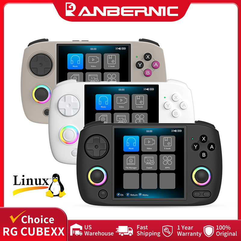 ANBERNIC RG CubeXX 携帯ゲーム機 3.95 - Gaming Console Anbernic のレビューと価格