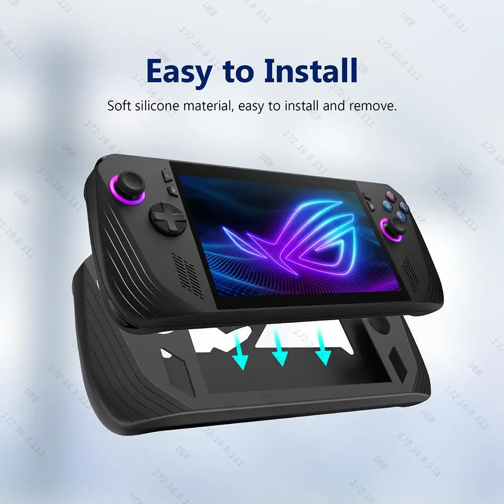 シリコン保護カバー 耐衝撃プロテクタースリーブ アンチスクラ - Gaming Console Rog Ally のレビューと価格