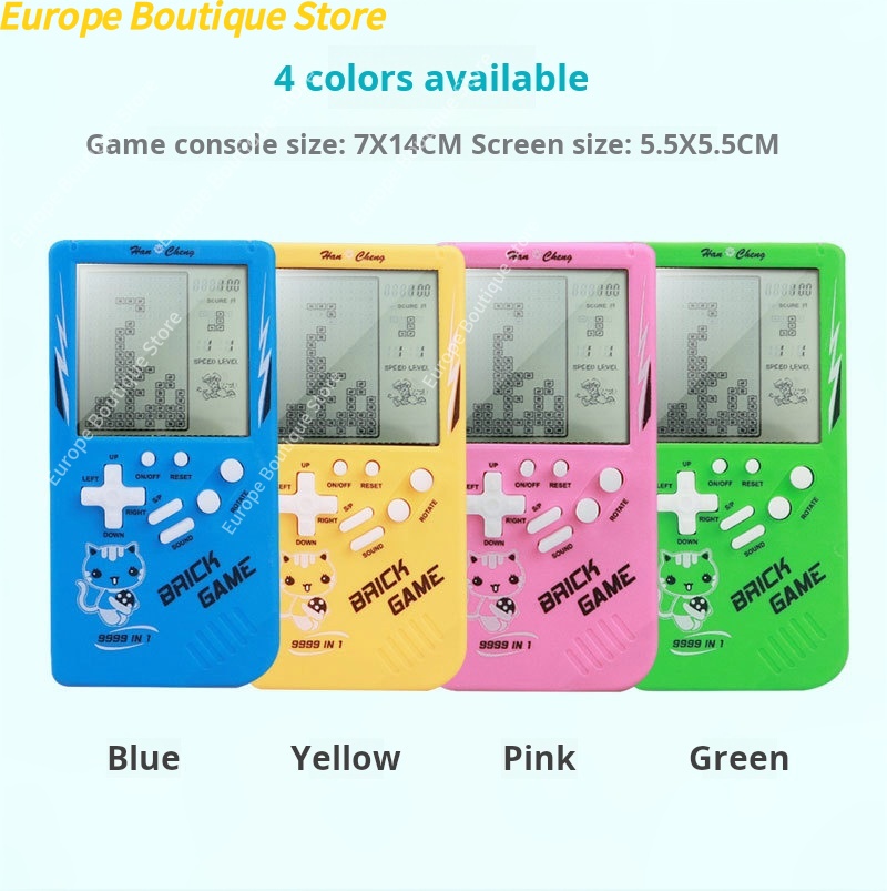 大画面キッズハンドヘルドゲーム機レトロクラシック電子ゲームお - Gaming Console Handheld Retro のレビューと価格