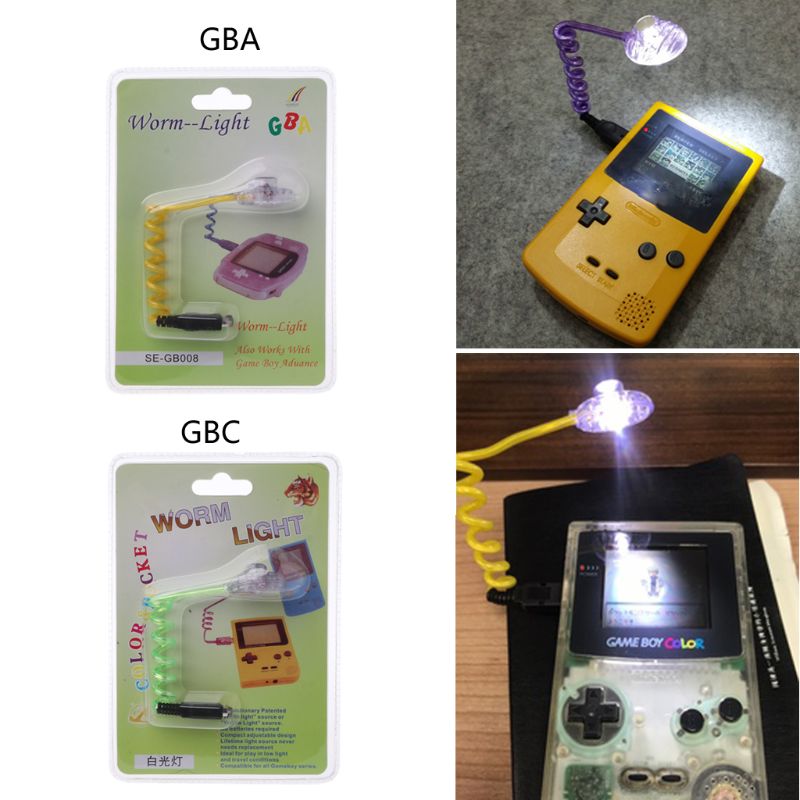 ワームスクリーンライト LED照明ナイトランプ GBAゲーム - Gaming Console Nintendo のレビューと価格