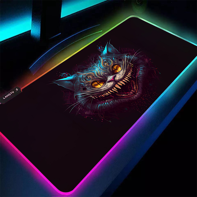 大型マウスパッド RGB 不思議の国のアリス ノートパソコン - Pad Gaming Console のレビューと価格